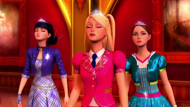 《芭比之公主学院》布莱尔的身世跟皇室有关,布莱德跟女王长得一模一