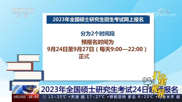 2023年全国硕士研究生考试24日起预报名