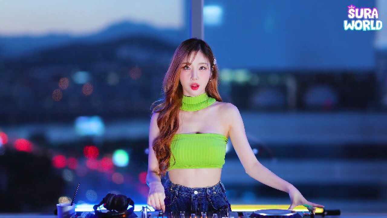 韩国女DJSURA秋风电子混音96_高清1080P在线观看平台_腾讯视频
