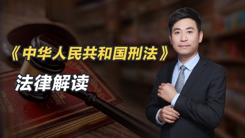 《中华人民共和国刑法》法律解读
