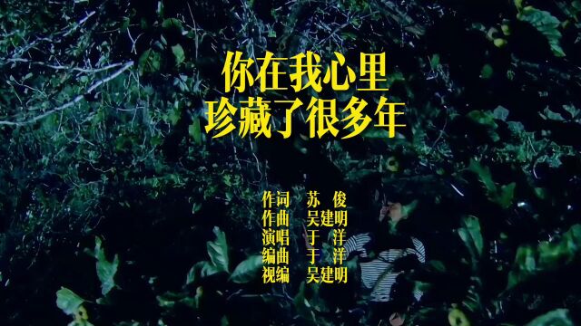 《你在我心里珍藏了很多年》(作词苏俊 作曲吴建明 演唱于洋 编曲于洋 视编吴建明)