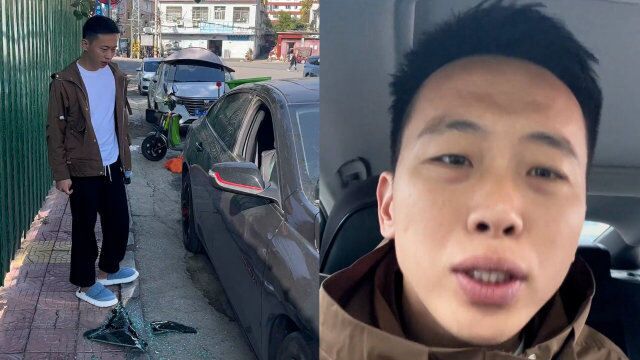 车玻璃被砸,车里唯独少了1卷纸,男子用河南塑普解说猜测网友笑疯