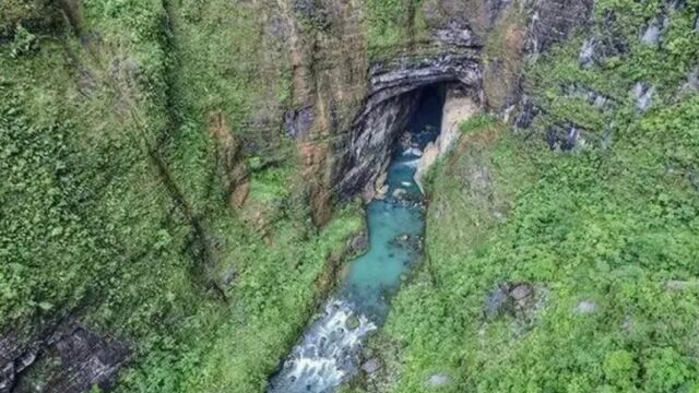 湖南最神秘的地下暗河 涨水就流出大量的鱼群