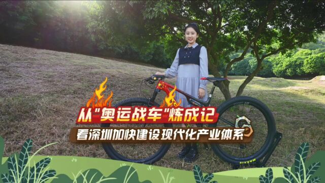 从“奥运战车”炼成记 看深圳加快建设现代化产业体系