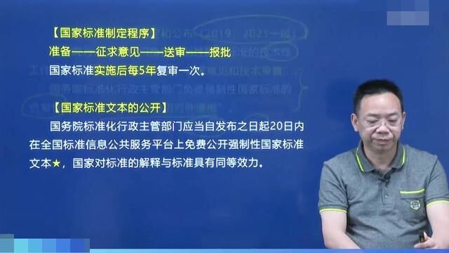 国标的制定和标准文本的公开#一建二建