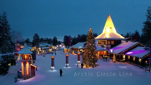 芬兰 圣诞村 - 冬季北极圈