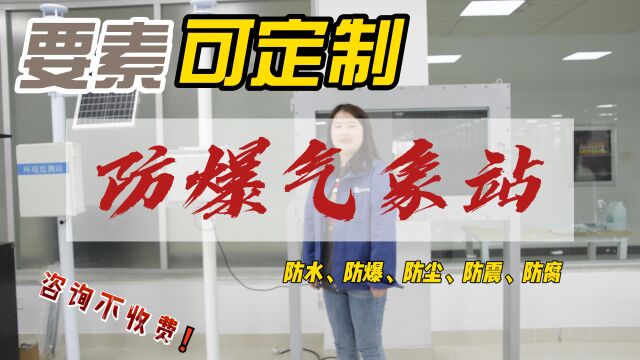 防爆气象站厂家@天合环境