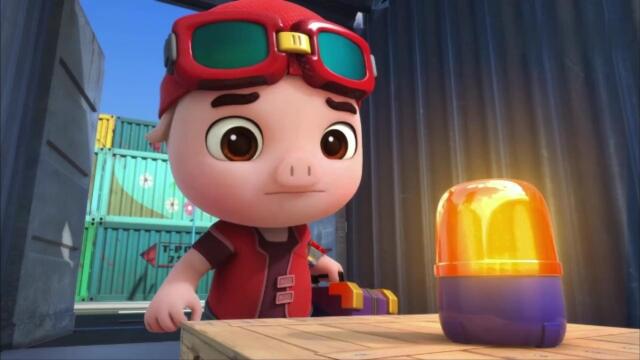 猪猪侠和奇迹完美配合,从宿星手里成功的就走了卟卟