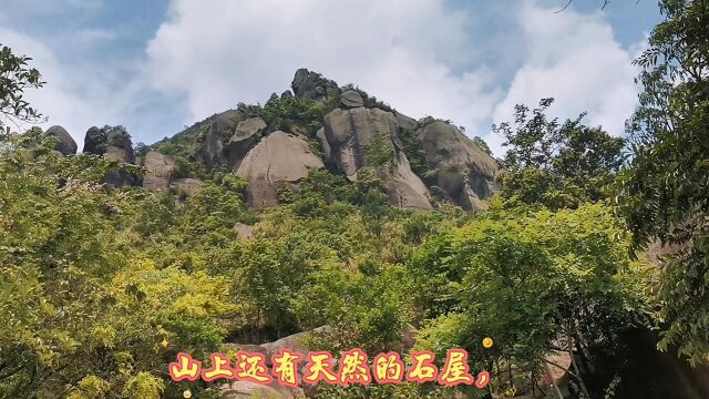 岑溪大隆凤凰山,风景不错,山上有块像人的石头,石人塌了现只剩下半边