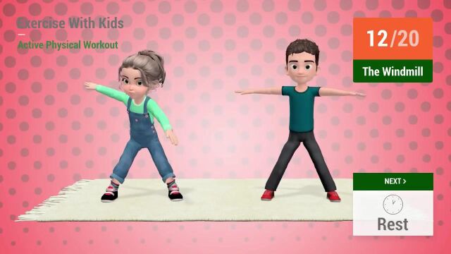 Exercise With Kids  Active Physical Workoutesfy4LChZw