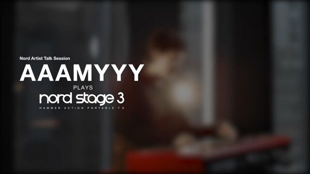 AAAMYYY plays the Nord Stage 3 HP 76|Nord Keyboards(ノード・キーボード)