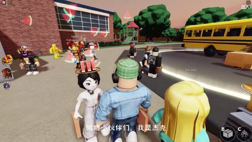 ROBLOX游戏：乐儿姐姐遇到了麻烦，杰克带一群粉丝去救她