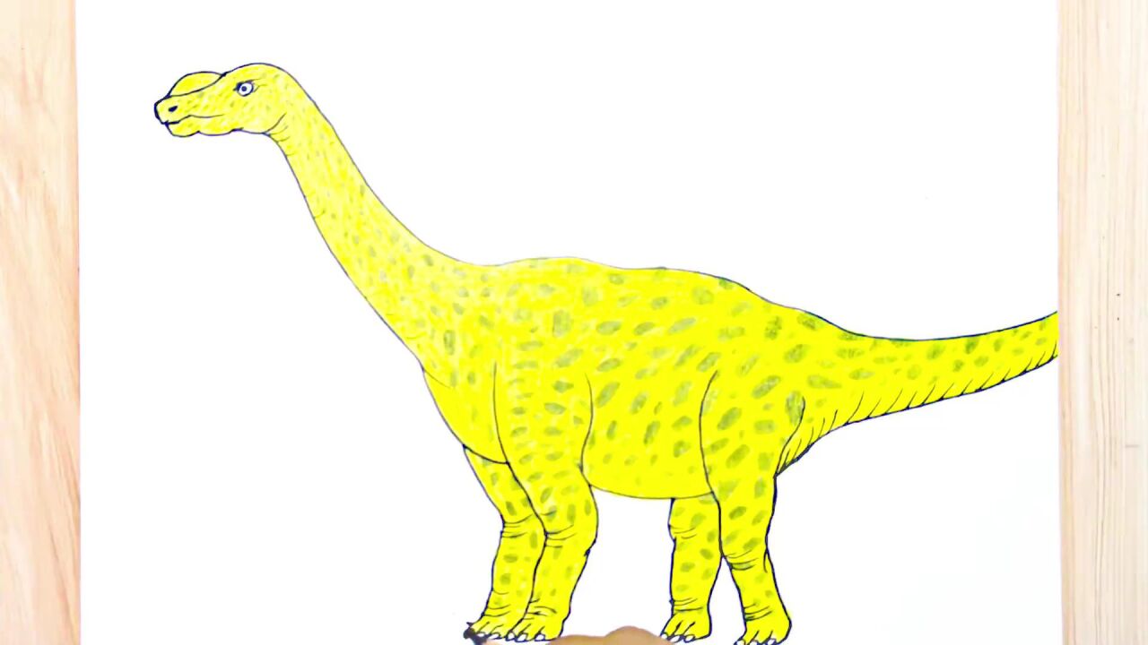 怎样绘画侏罗纪世界伊希斯龙