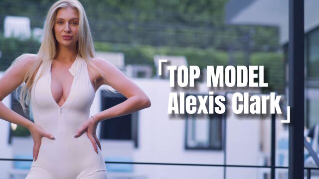 顶级模特|Alexis Clark 瑜伽运动特辑