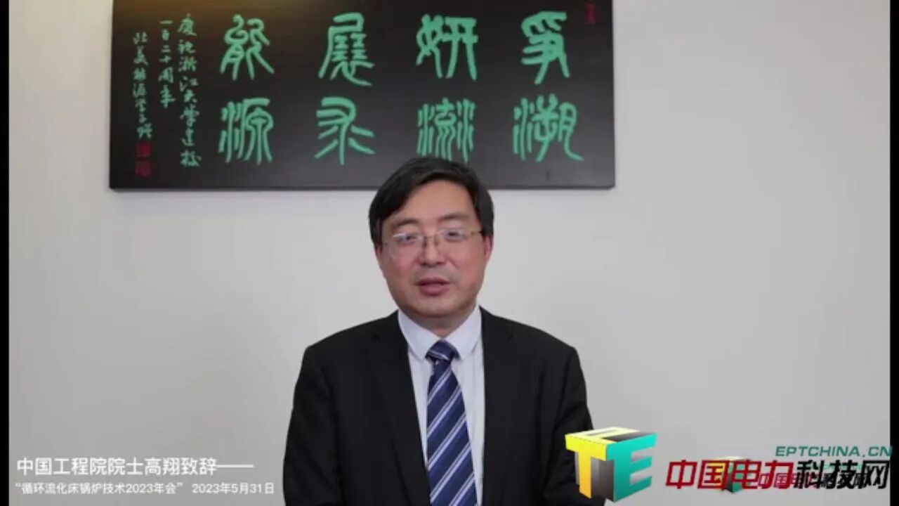 中国工程院高翔院士致辞中国工程院高翔院士循环流化床锅炉技术2023年会_高清1080P在线观看平台_腾讯视频