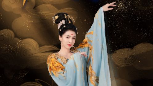 唐诗逸重现绝美霓裳羽衣舞，现代穿越千年寻美，尽显中国传统美学
