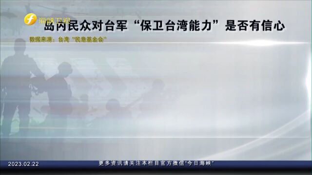 台军怎么“保卫台湾”?岛内中壮年一代超半数毫无信心