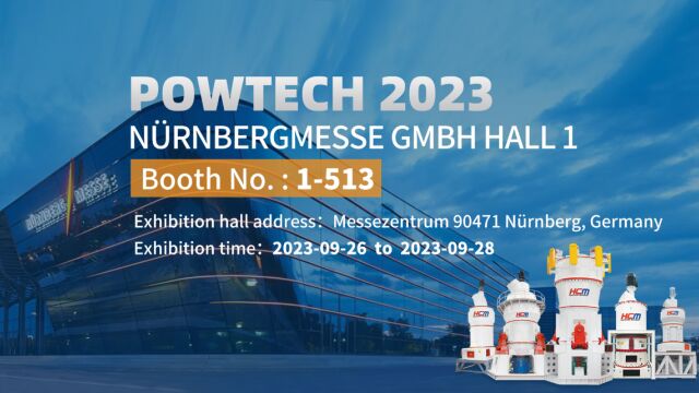 桂林鸿程惊喜亮相POWTECH2023国际粉体机械展!