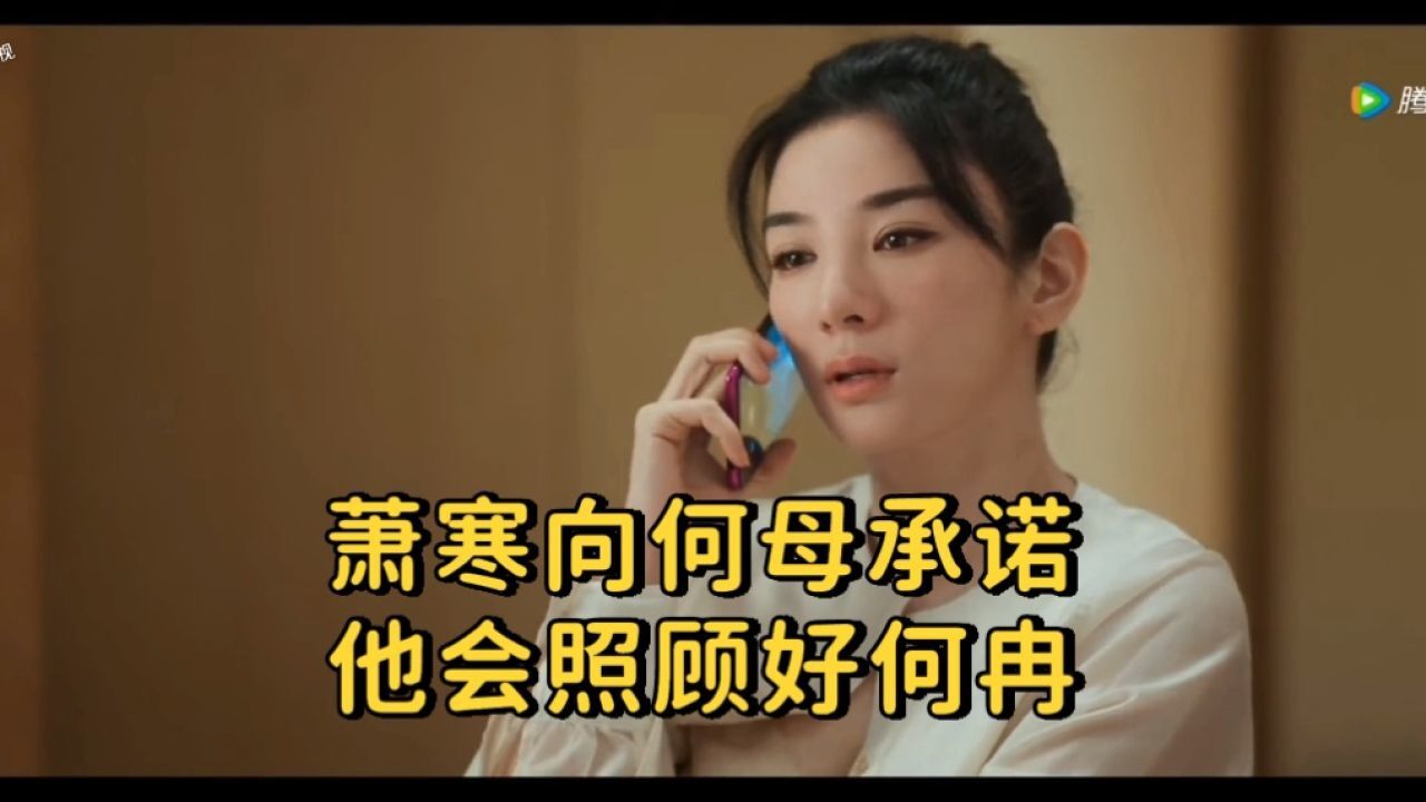 《夏花》萧寒向何母承诺,他会照顾好何冉_高清1080P在线观看平台_腾讯视频