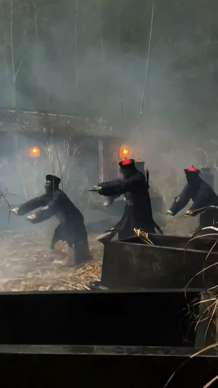 电影里的僵尸跳起来这样拍的