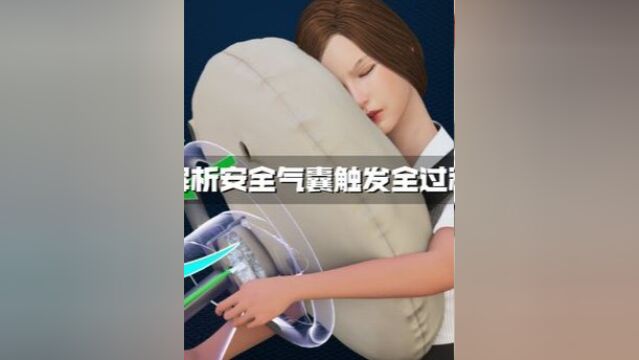 汽车安全气囊如何工的?解析撞车后气囊触发全过程