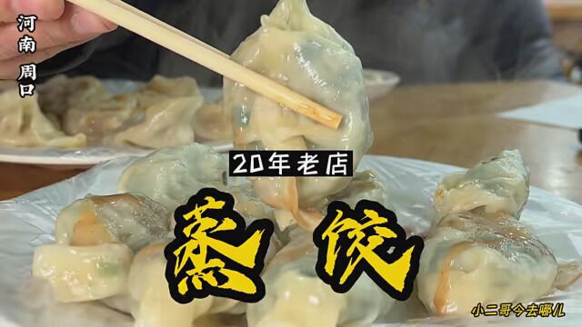 这家做了20多年的蒸饺店,99%的当地人都来吃过,你来吃过吗? #蒸饺#分享我的美好生活