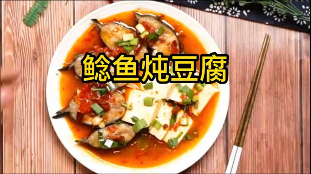 鲶鱼炖豆腐