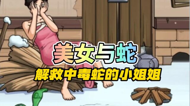 《美女与蛇》解救中蛇毒的小姐姐并不简单!