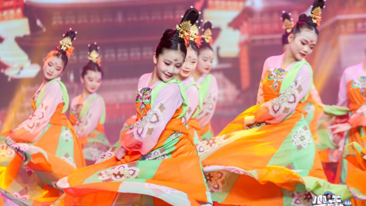 lisa舞蹈2023上海教育电视台绿叶春晚少年欢乐颂少儿中国舞剧目《幻世长安》_高清1080P在线观看平台_腾讯视频