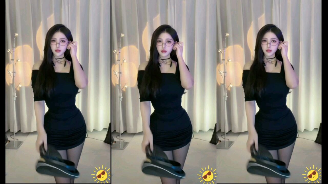 抖音美女主播唐唐火车摇