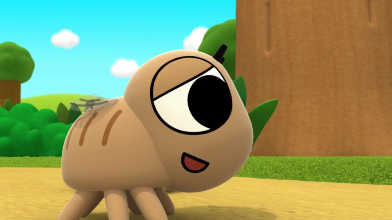 钟虫宝宝28:小虫子想到地面去看看,刚出来就差点出大事