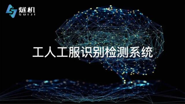 工人工服识别检测系统