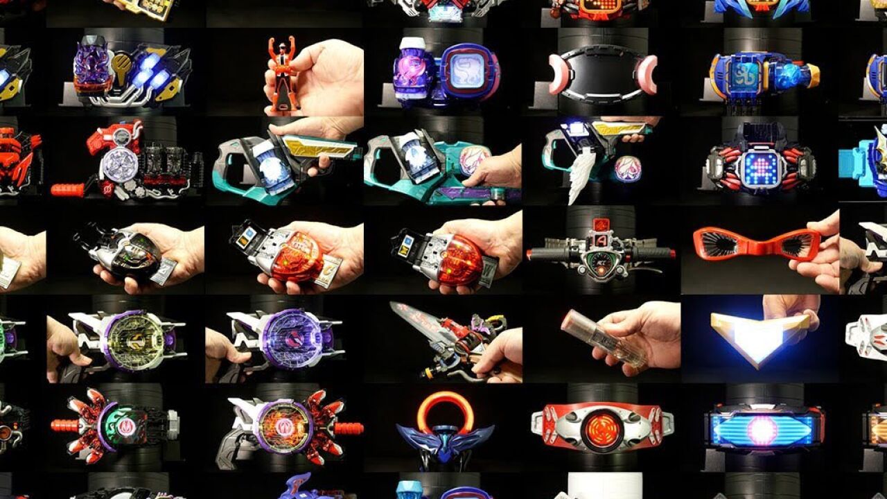 新季度特摄系列变身器特辑