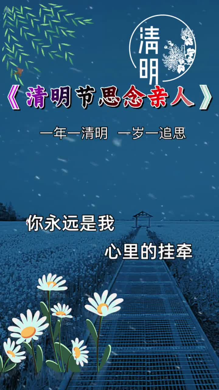 清明时节倍思亲,愿天堂的亲人一切安好……#清明节思念亲人 #有一种