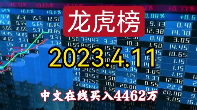 龙虎榜:游资今天疯狂买卖干一股,惊人48亿成交量!