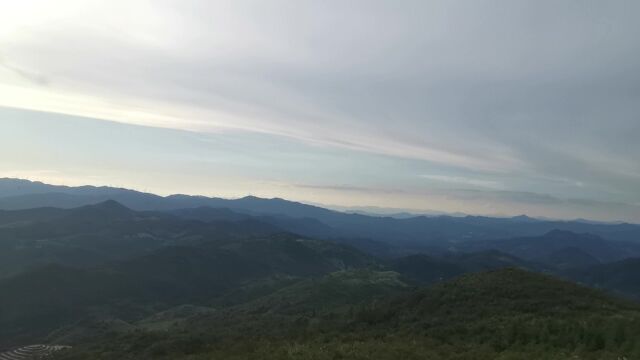 实拍福州闽侯县大湖乡罗汉台,美丽的风景,有一种治愈人心的力量