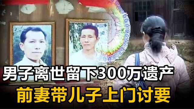 男子留下300万遗产,前妻带儿子来认亲,奶奶:开棺做亲子鉴定