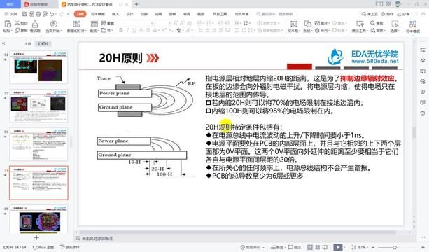 PCB设计中的20H是什么 #PCB设计