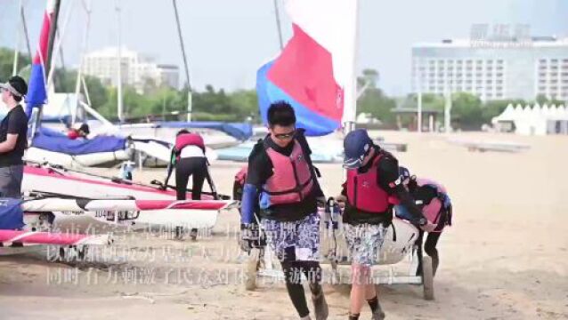 秦皇岛:千帆竞渡 海上休闲运动活力迸发