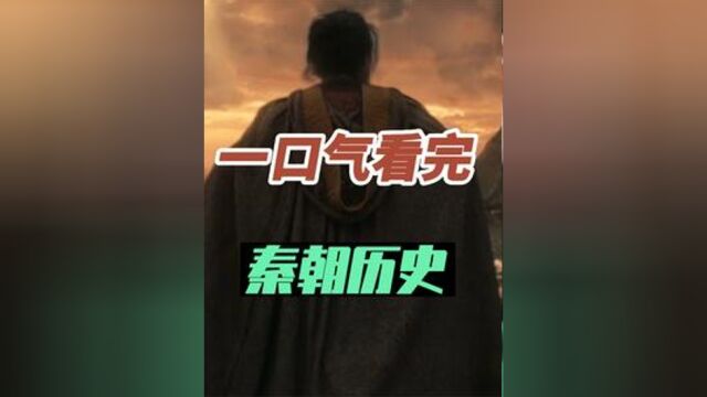 一口气看完秦朝灭亡全过程,羽之神勇,千古无二,,统一几百年,灭亡14年,来看看原因 5