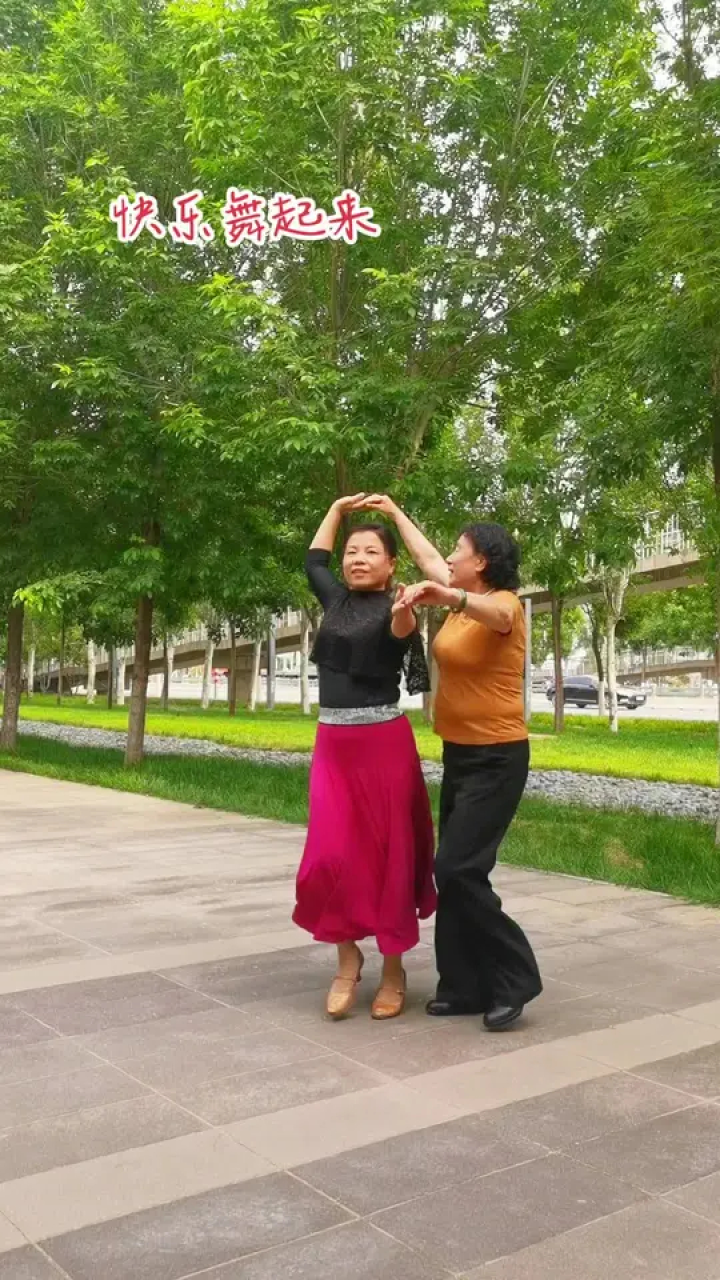 交谊舞 #北京平四花步