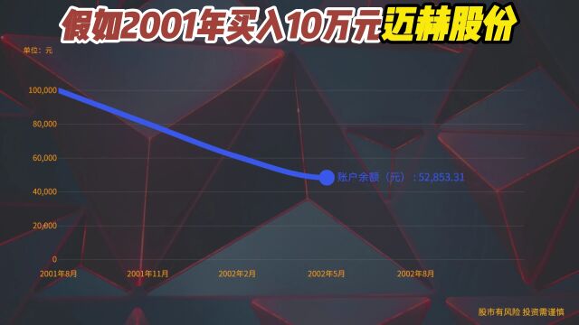 2001年买入10万迈赫股份,至今变多少钱?结果我哭晕了!