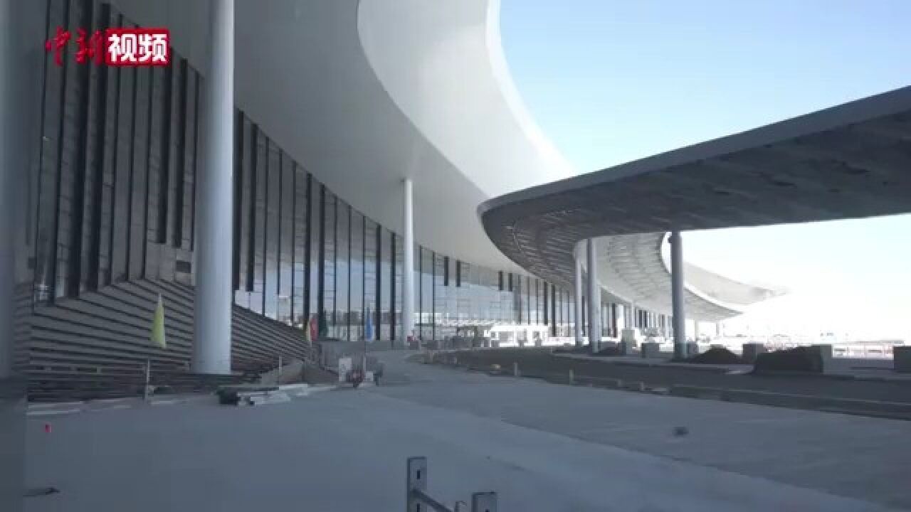 走进口岸看新疆丨乌鲁木齐机场t4航站楼项目接近尾声