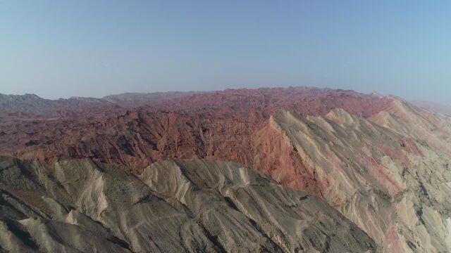 吐鲁番火焰山