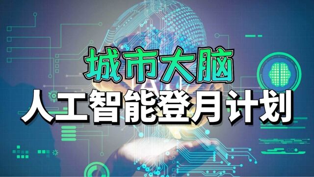 “城市大脑”,人工智能未来十年的“登月计划”!