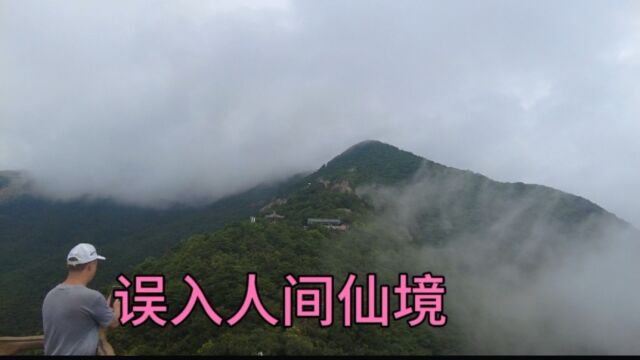 一不小心误入人间仙境,云雾缭绕仙气飘飘大自然的风景如画