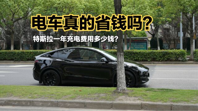 特斯拉一年用车总结:充电费用多少钱?电车真的省钱吗?