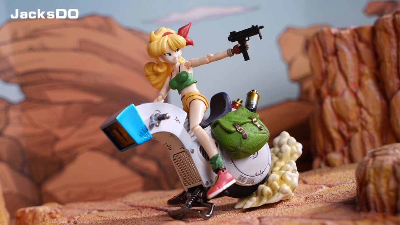 jacksdo 兰琪摩托车 龙珠载具gk模型