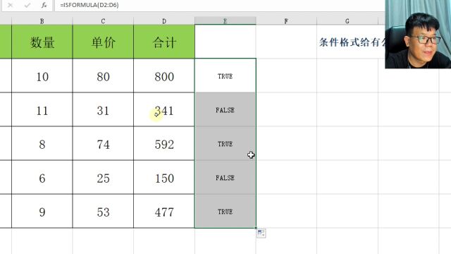 EXCEL用条件格式找出有公式的单元格并标颜色23