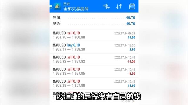 炒汇赚的是谁的钱?外汇交易盈利从何而来